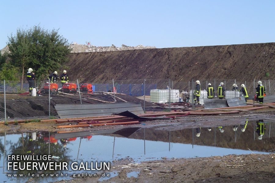 2005 - Deponiebrand in Bernau